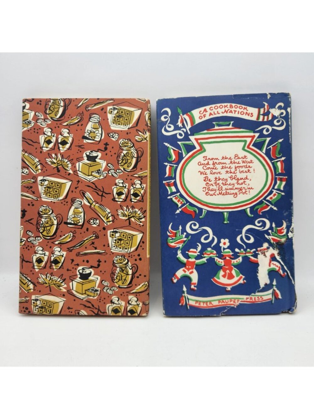 ABC Of Herb & Spice Cookery & Melting Pot Vintage Cookbooks Peter Pauper Press 1 - Picture 2 of 5